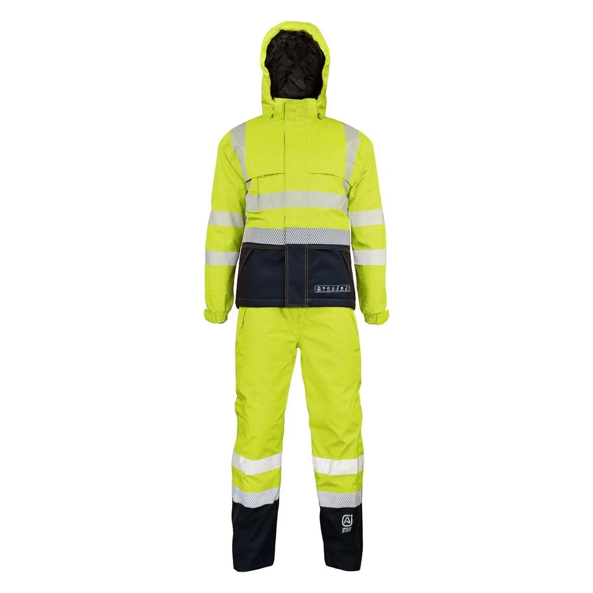 Traje Alpine Ignifugo Multinorma Amarillo 1