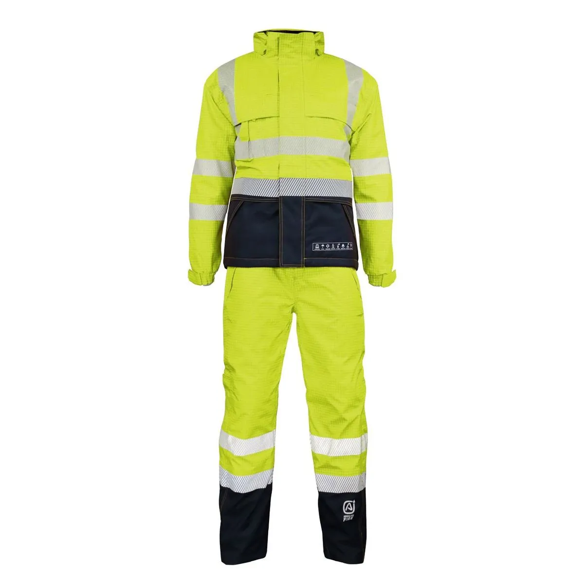 Traje Alpine Ignifugo Multinorma Amarillo 3