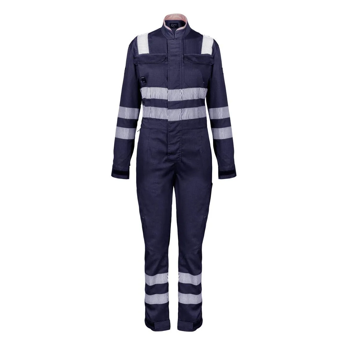 Overol Ignifugo Absolute Fire Antiest. FRCT NFPA 13034 Mujer Azul/Beige 1