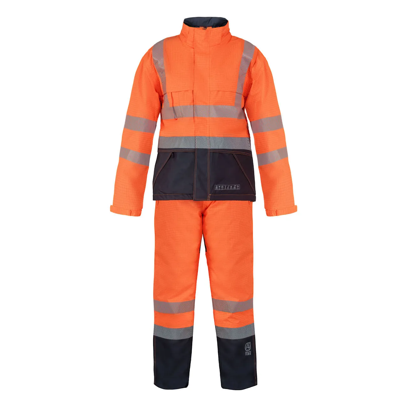 Traje Alpine Ignífugo Multinorma Naranjo 3