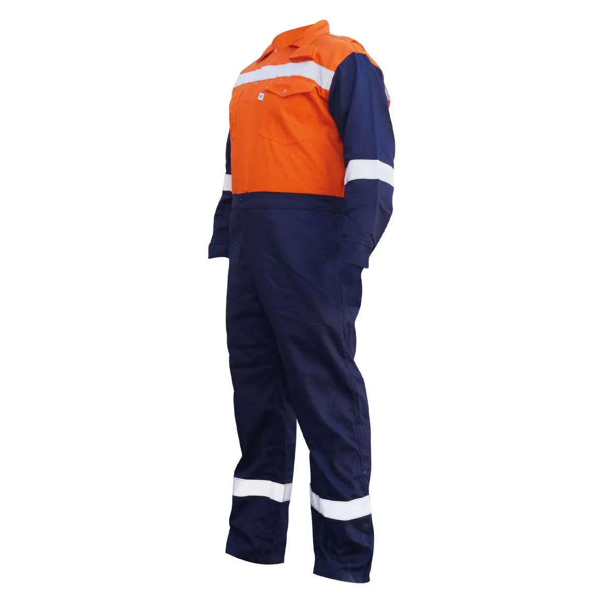 Overol Ignifugo Lakeland Fyrban Naranjo/Azul 7 Oz 8.9 cal/cm2 1