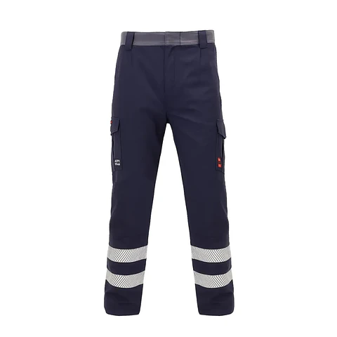 Pantalón Ignífugo Absolute Fire Antiestático FRPT NFPA 13034 Invierno Azul Marino