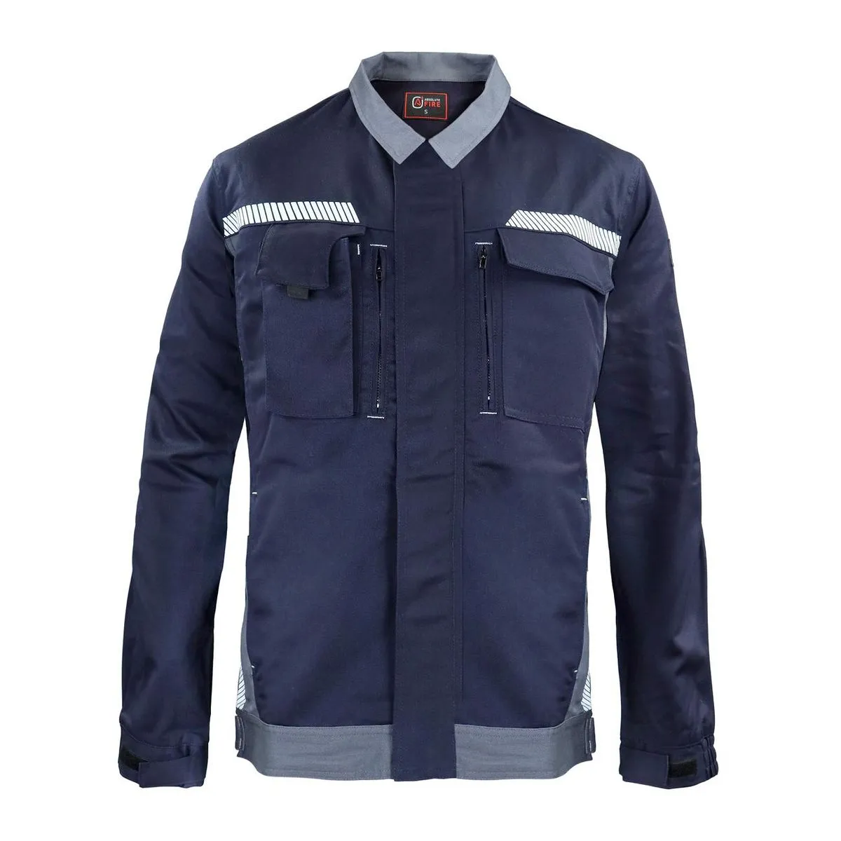 Chaqueta Slack Ignífuga Antiestático NFPA Azul Marino 1