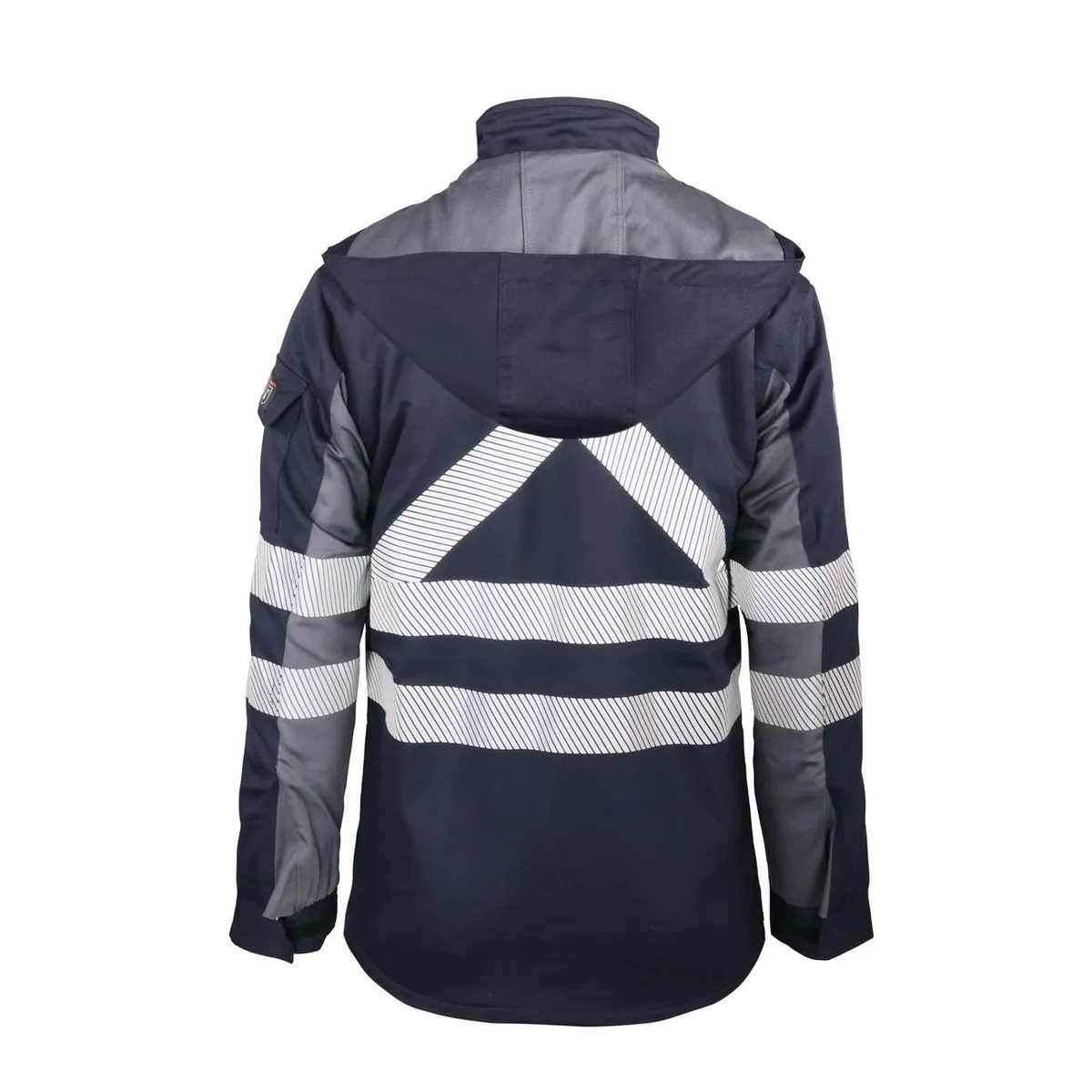 Parka Ignifuga Absolute Fire Antiestática FRWJT NFPA 13034 Azul Marino 2