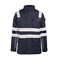 Parka Ignifuga Absolute Fire Antiestática FRWJT NFPA 13034 Azul Marino - Miniatura 1