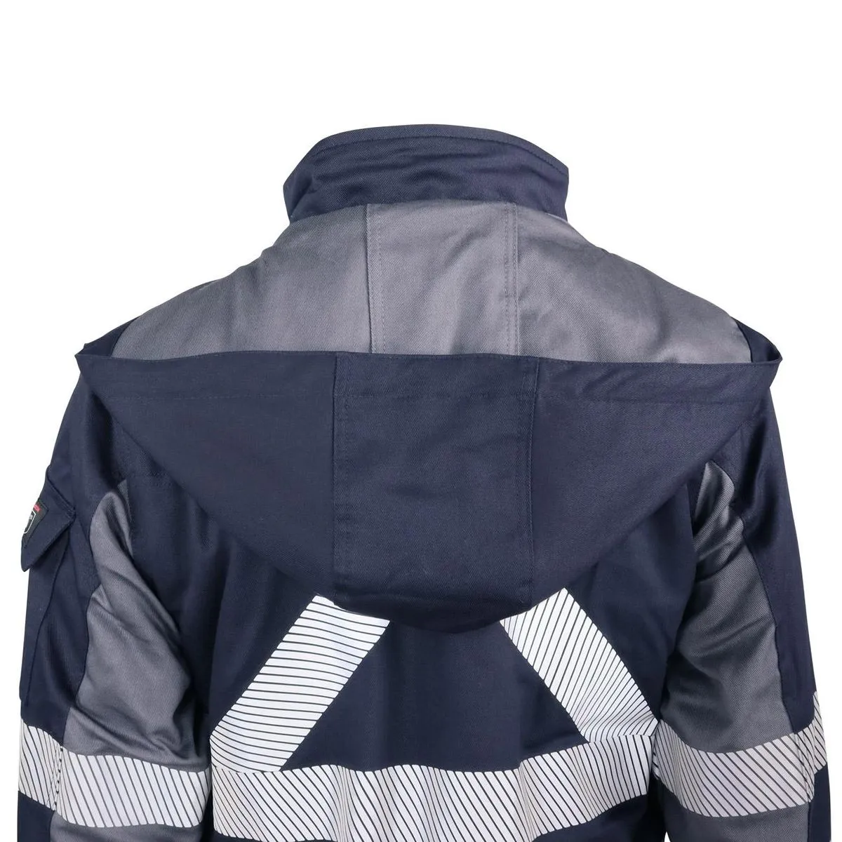 Parka Ignifuga Absolute Fire Antiestática FRWJT NFPA 13034 Azul Marino 3