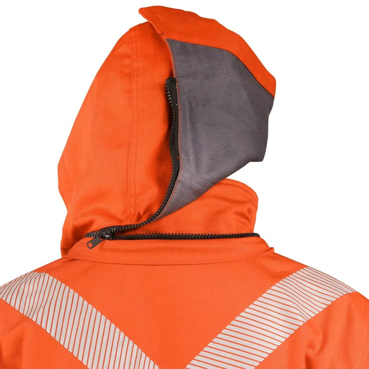 Parka Ignífuga Antiestática NFPA 13034 Naranja 3