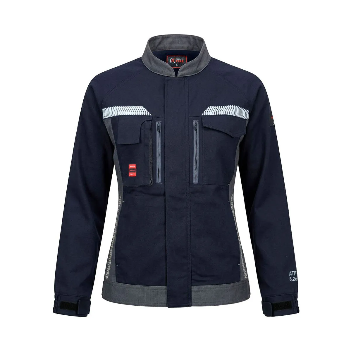Chaqueta Slack Ignífuga NFPA + 13034 Azul Marino Mujer 1