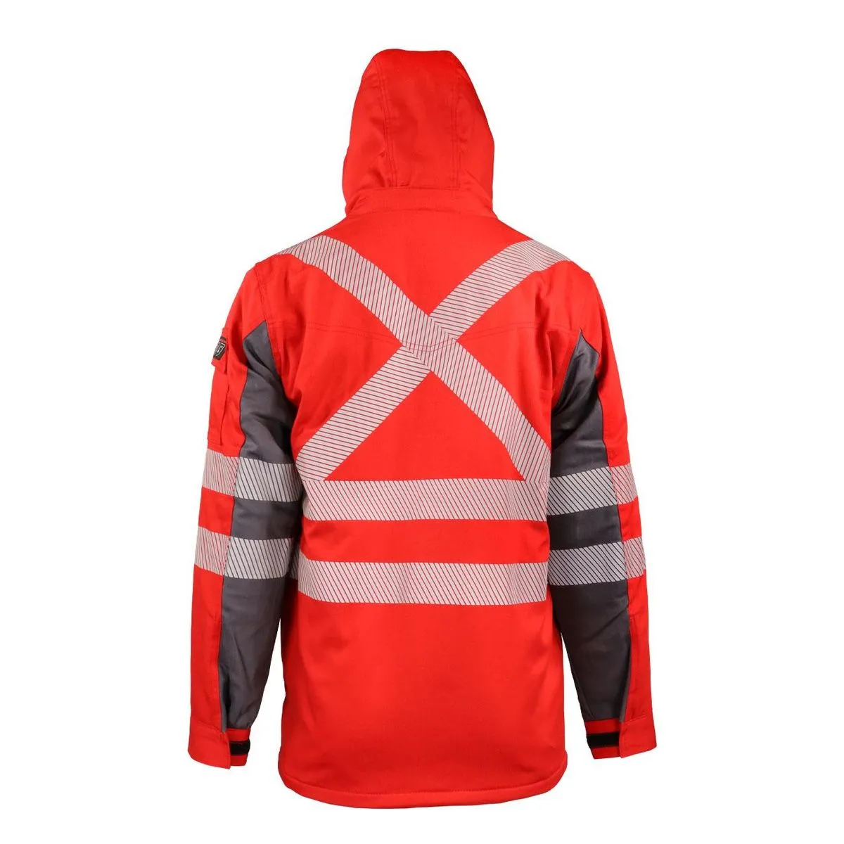 Parka Ignifuga Absolute Fire Antiestática FRWJT NFPA 13034 Roja 2