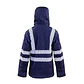 Parka Ignifuga Absolute Fire FRWJT Azul Marino Mujer - Miniatura 2