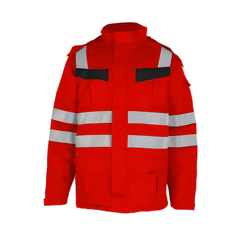 Parka Ignifuga Absolute Fire EN11612 + AS 39cal Roja