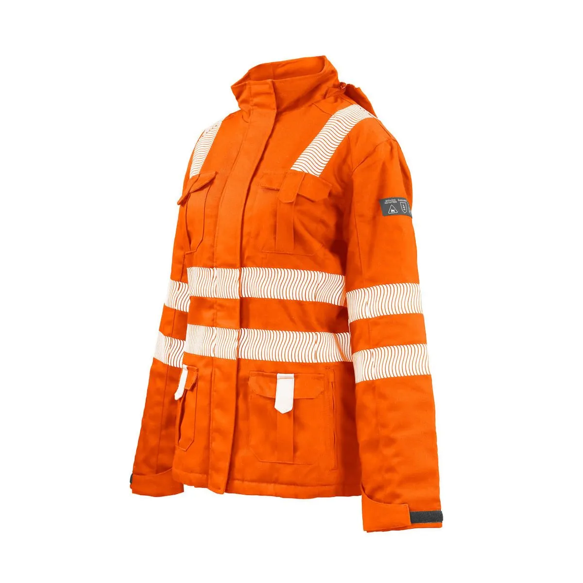 Parka Ignifuga Absolute Fire FRWJT NFPA Mujer Naranja 1