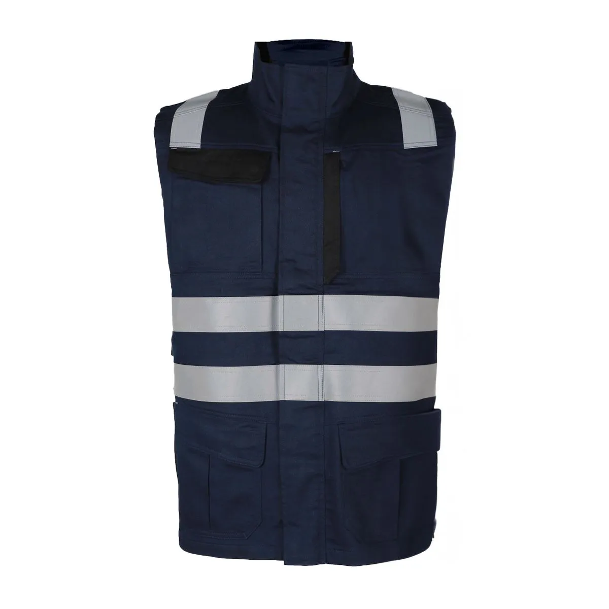 Chaleco Geologo Ignifugo Absolute Fire EN11612 + AS 9,5cal Azul 1