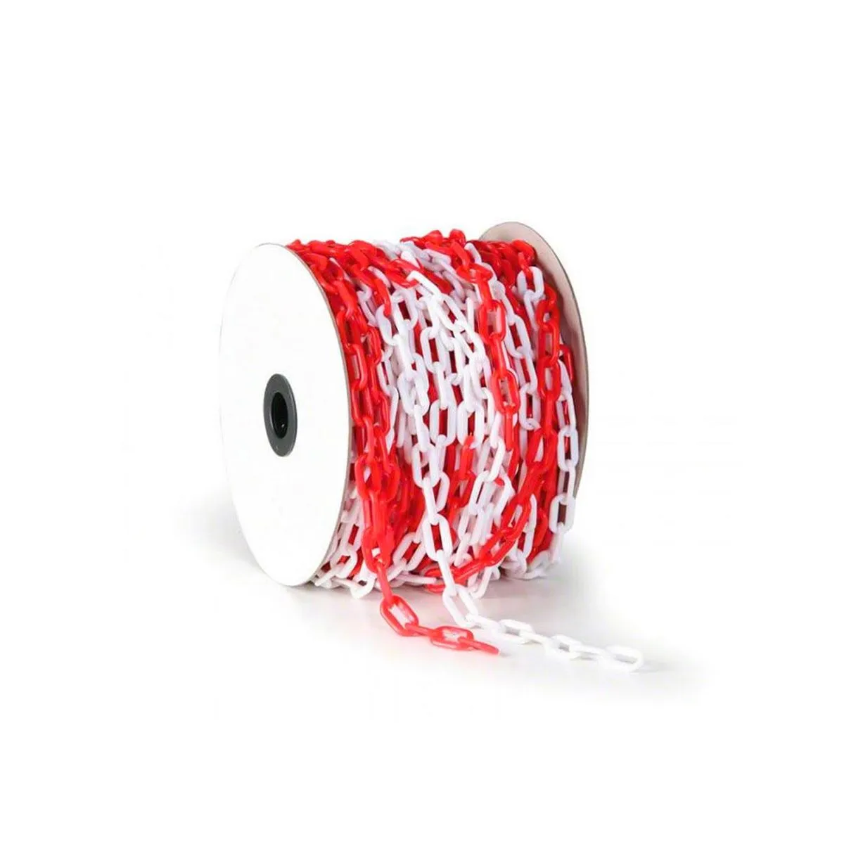 Cadena plastica delimitadora Roja y Blanca (Rollo 25 mts) 1