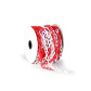 Cadena plastica delimitadora Roja y Blanca (Rollo 25 mts) - Miniatura 1