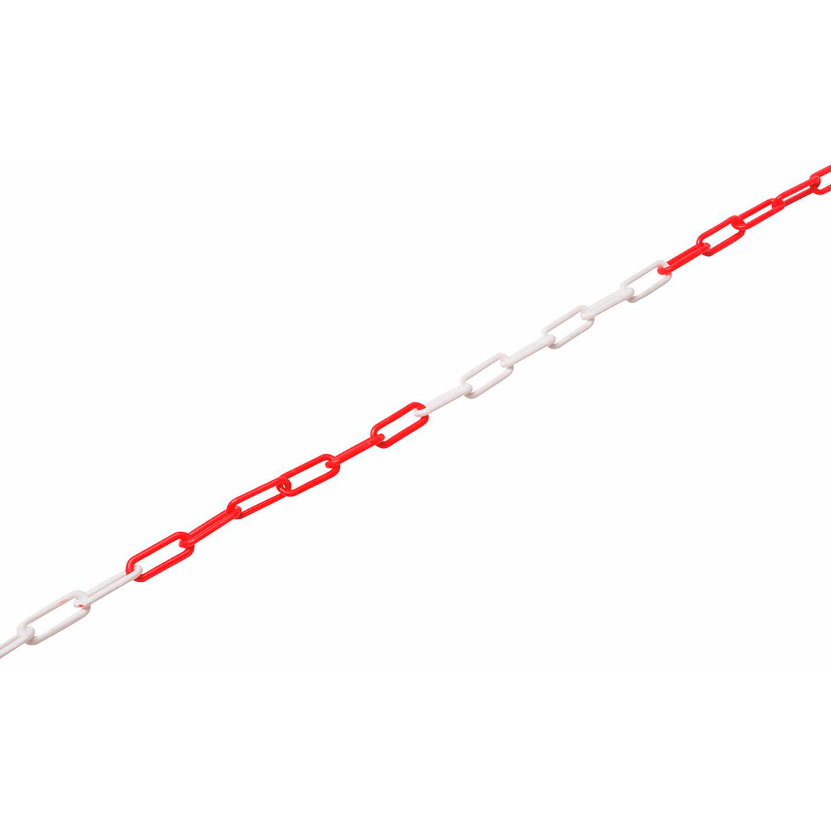 Cadena plastica delimitadora Roja y Blanca (Rollo 25 mts) 2