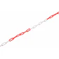 Cadena plastica delimitadora Roja y Blanca (Rollo 25 mts) - Miniatura 2