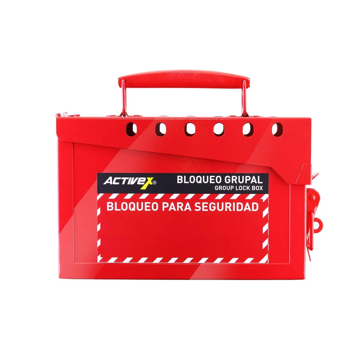 Caja de Bloqueo Activex para 16 candados Roja EP-8812 1