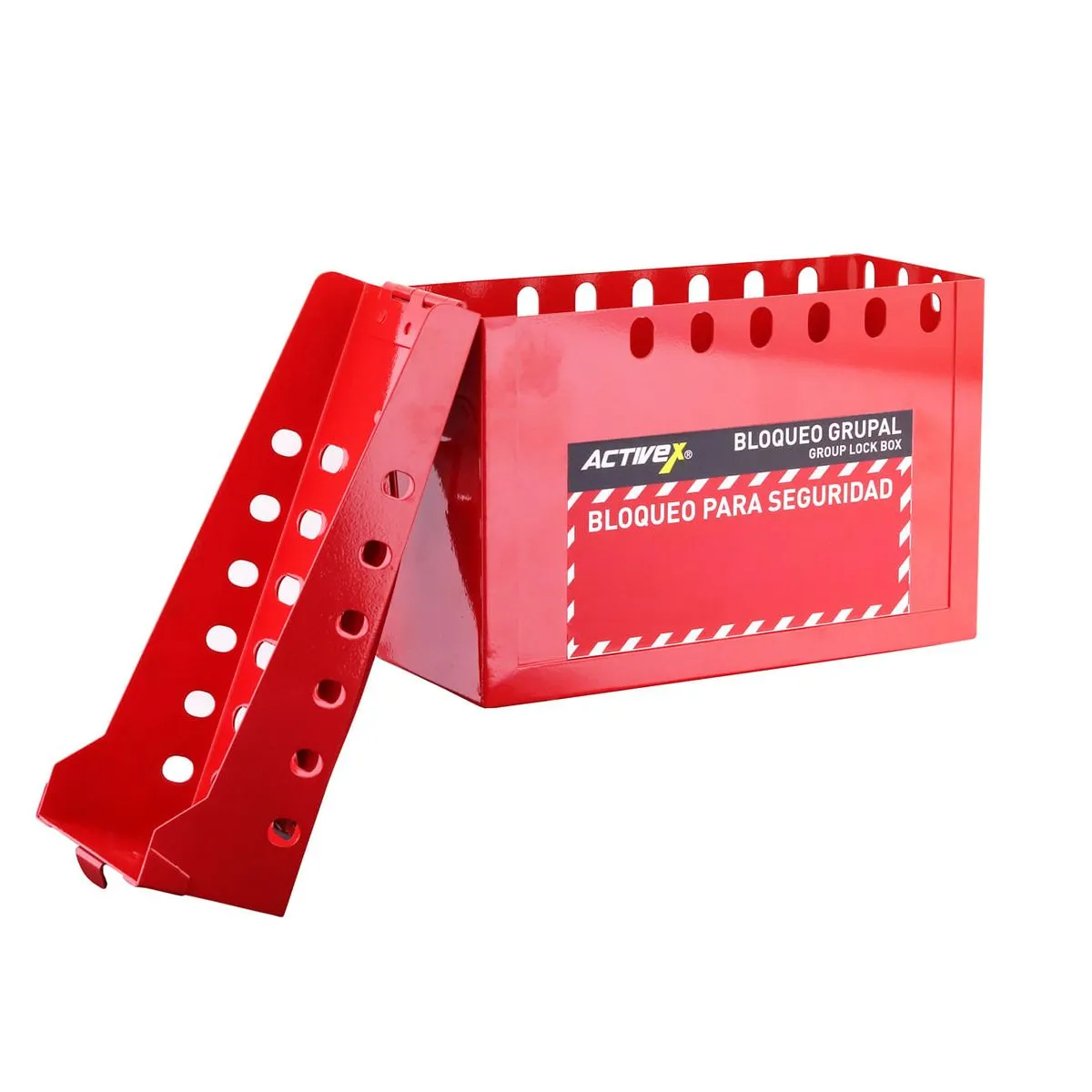 Caja de Bloqueo Activex para 16 candados Roja EP-8812 3