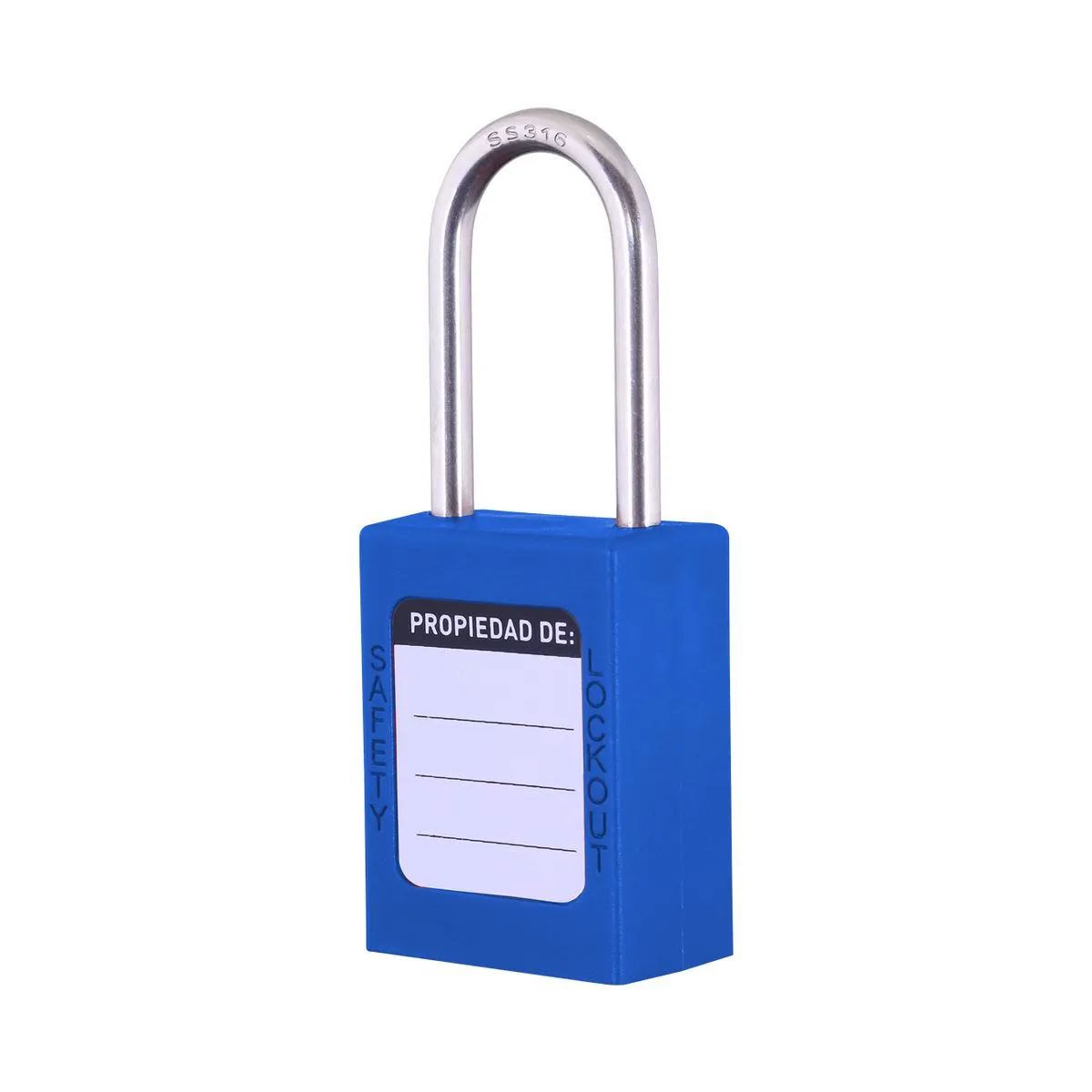 Candado Activex A10 Plastico Azul 4