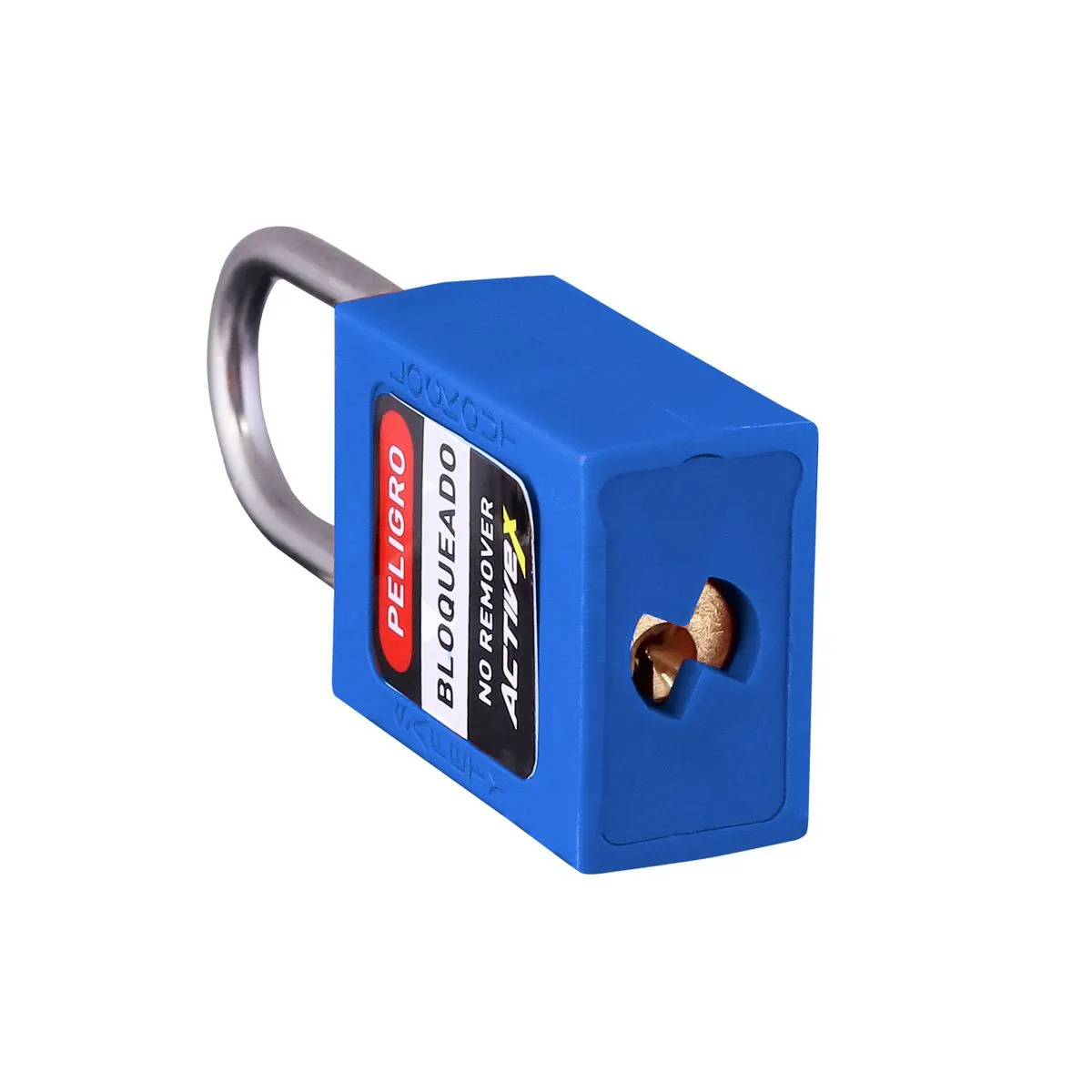 Candado Activex A10 Plastico Azul 3