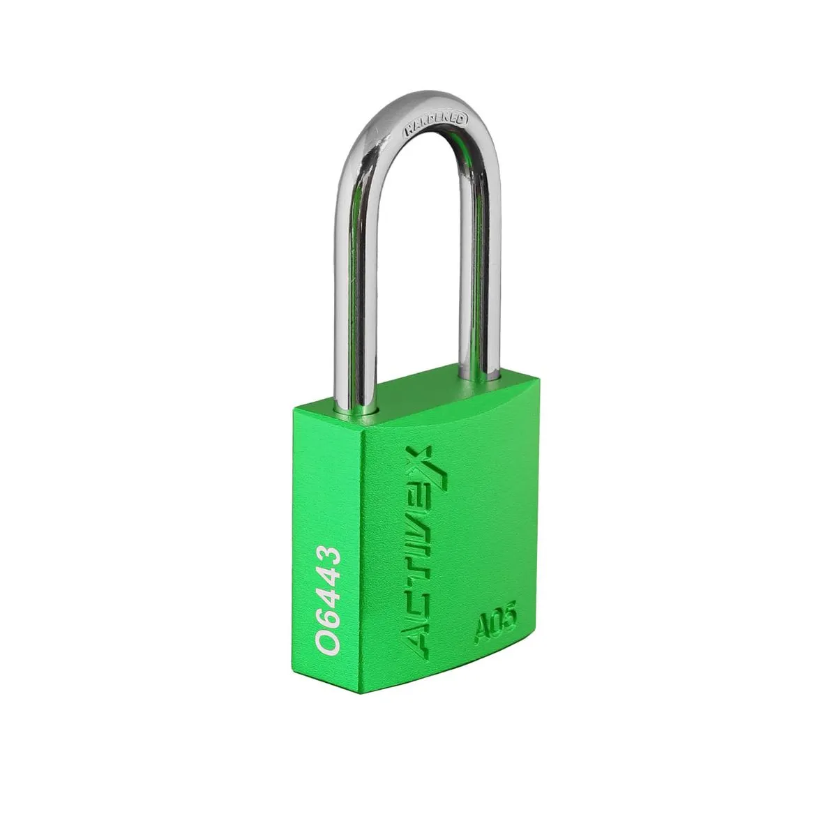 Candado Activex A05 Cuerpo Aluminio Verde 2