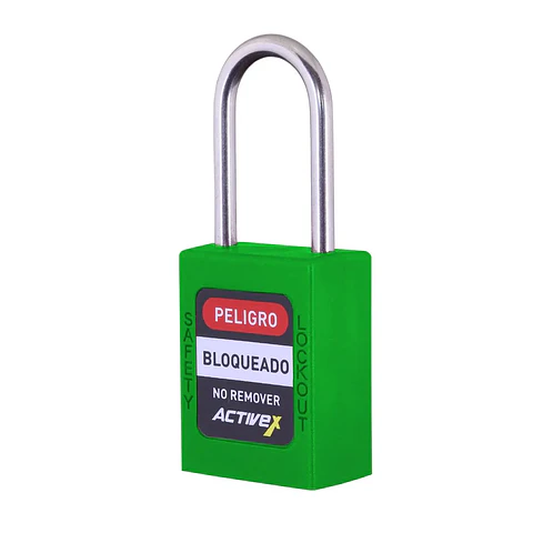 Candado Activex A10 Plastico Verde