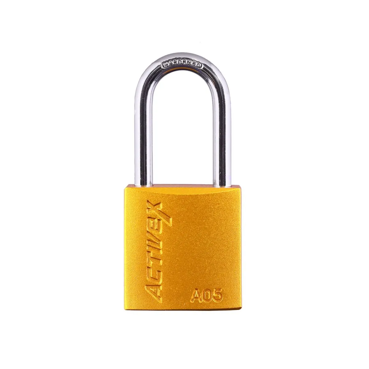 Candado Activex A05 Cuerpo Aluminio Dorado 3