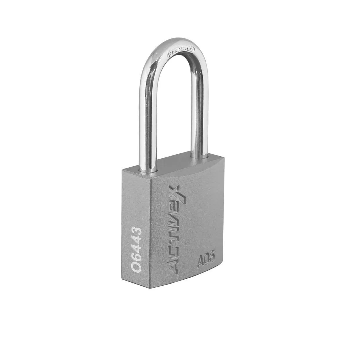 Candado Activex A05 Cuerpo Aluminio Plateado 3