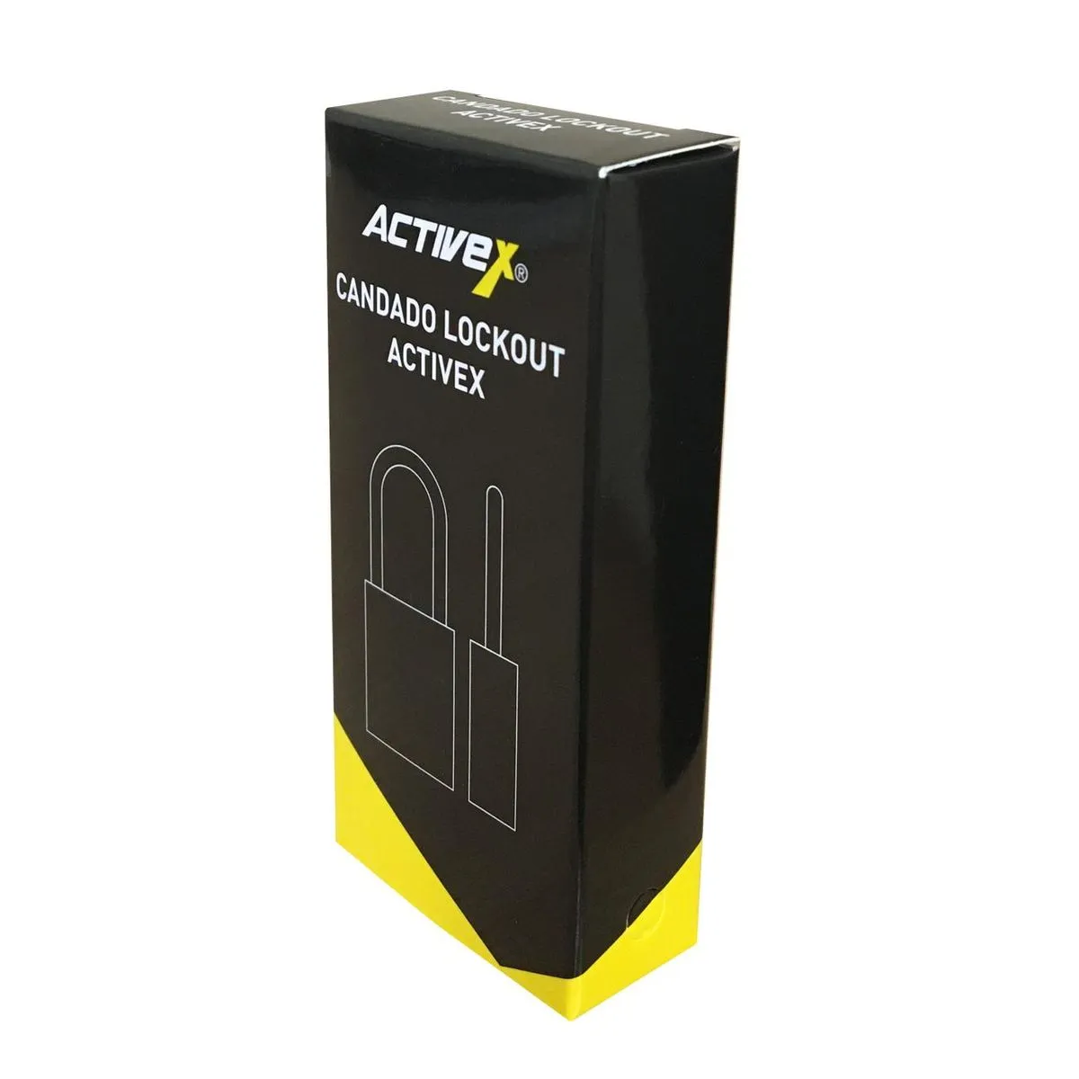 Candado Activex A05 Cuerpo Aluminio Azul 3