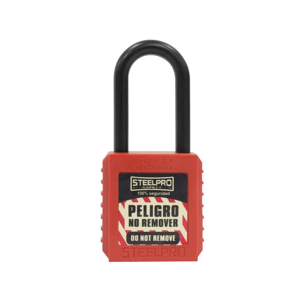 Candado Steelpro Dielectrico Rojo 1