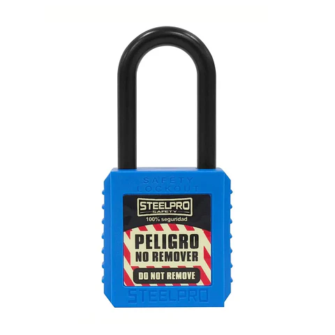 Candado Steelpro Dielectrico Azul