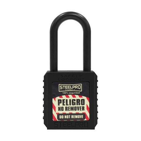 Candado Steelpro Dielectrico Negro