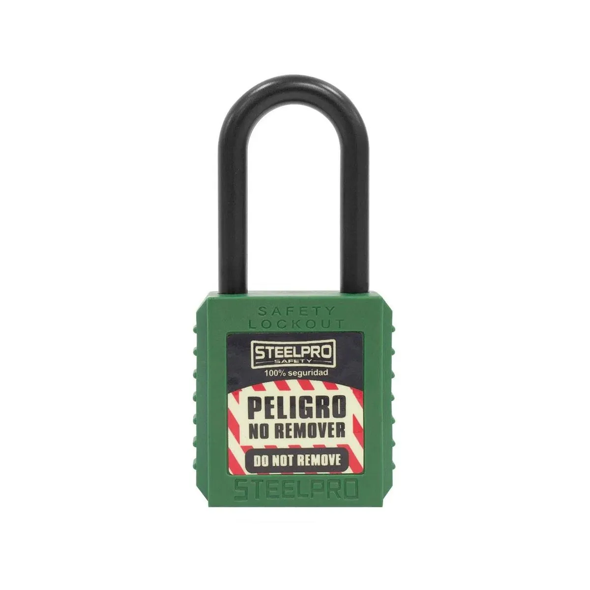 Candado Steelpro Dielectrico Verde 1