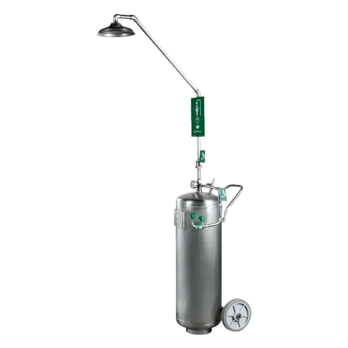 Ducha Lava Ojos Haws Autónomo 125 litros Ac Inox - UA-001I 1