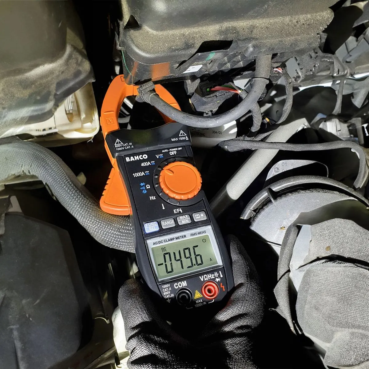 Pinza Amperimétrica Digital True RMS 1000 A CA/CC 3