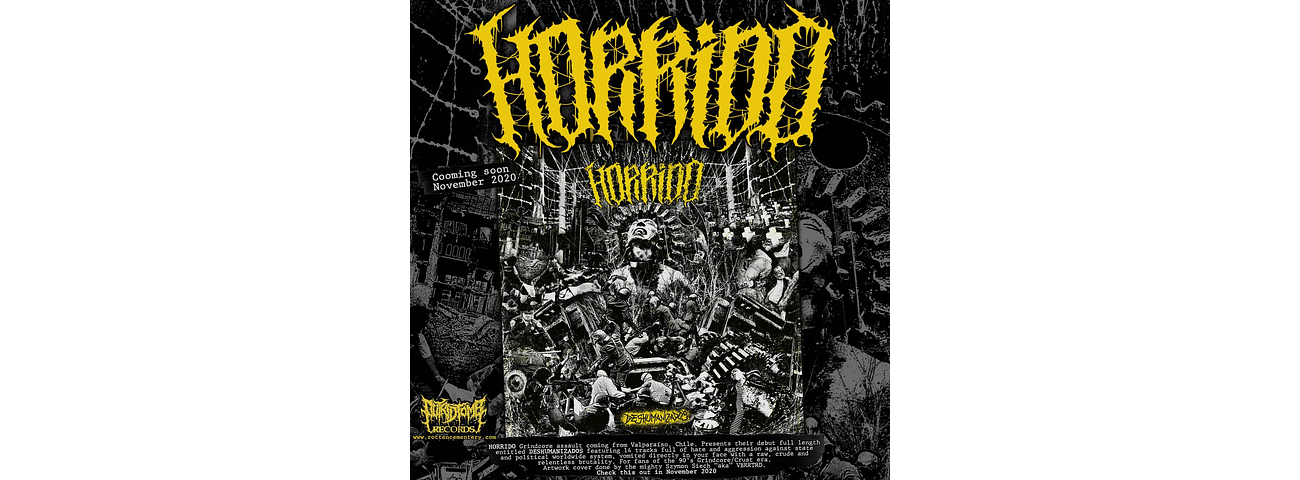 HORRIDO - Deshumanizados PRE ORDER