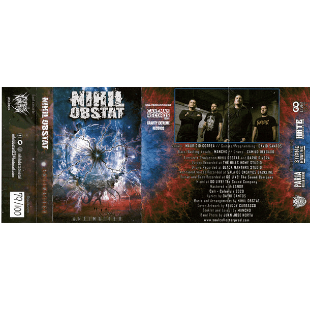 NIHIL OBSTAT - Antimatter CASSETTE  2