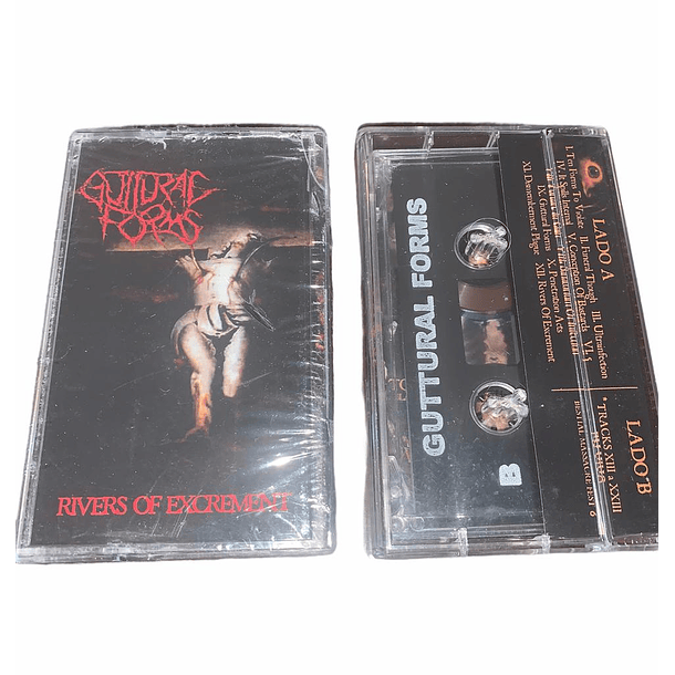 GUTTURAL FORMS - Rivers Of Excrement CASSETTE 