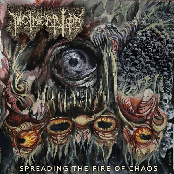 INCINERATION - Spreading the Fire of Chaos CD