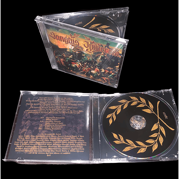 SANGUIS IMPEREM - In Glory We March Towards Our Doom CD