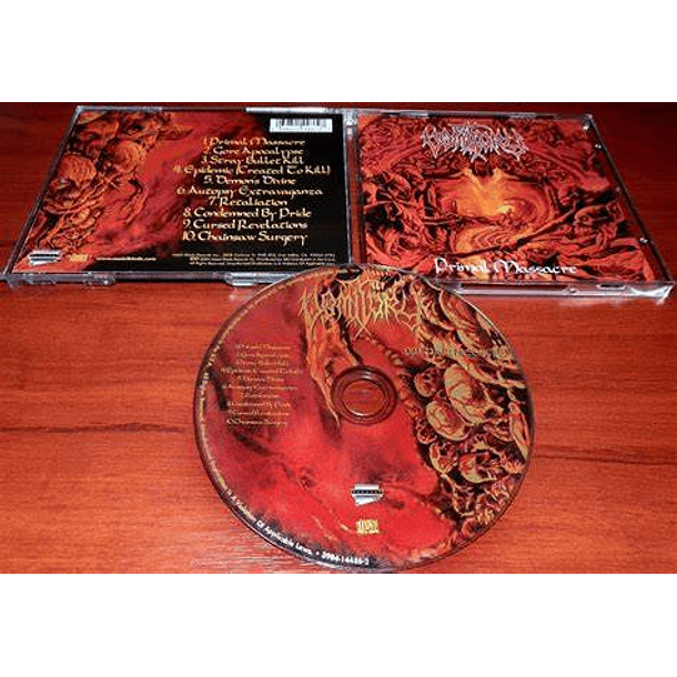 CD - VOMITORY - Primal Massacre