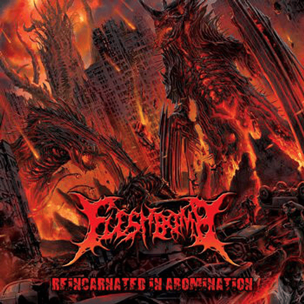 CD - FLESHBOMB -  Reincarnated In Abomination  