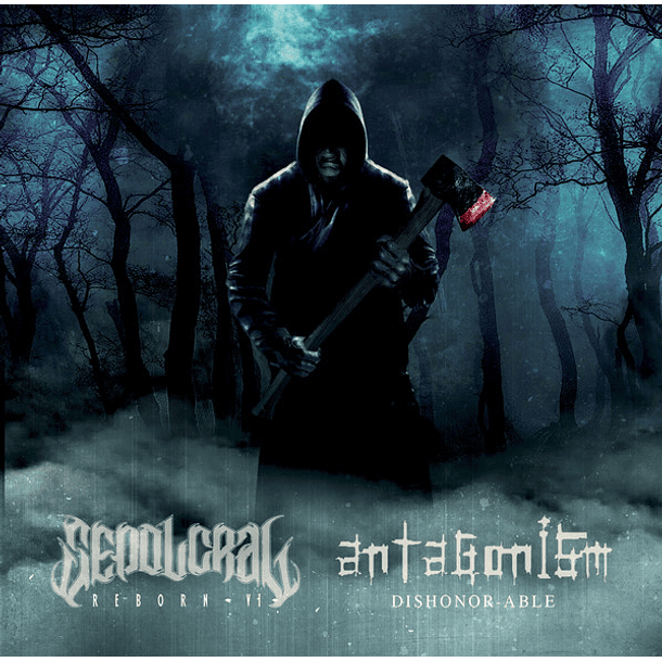 CD - ANTAGONISM / SEPOLCRAL - Reborn VI / Dishonor-able SPLIT 