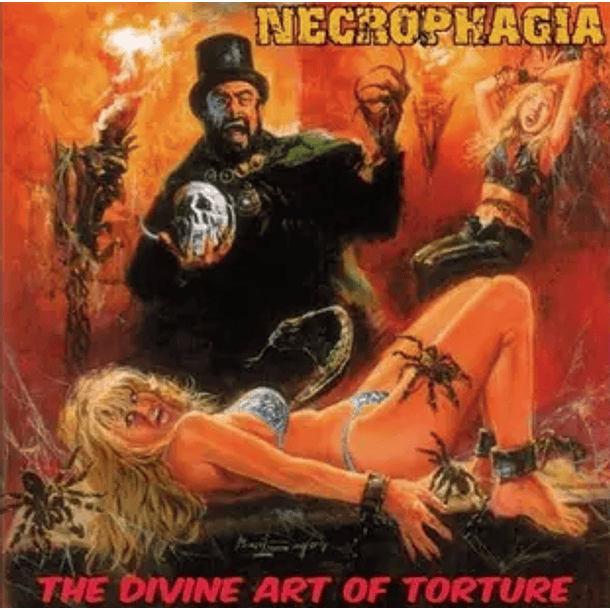 CD - NECROPHAGIA - The Divine Art Of Torture 