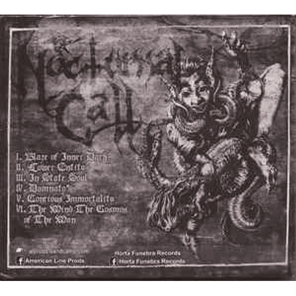 DIGI - NOCTURNAL CALL - A Blaze Inner Black CD