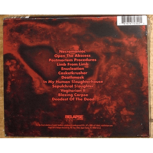 2CD - EXHUMED - Gore Metal - A Necrospective 1998​-​2015 2