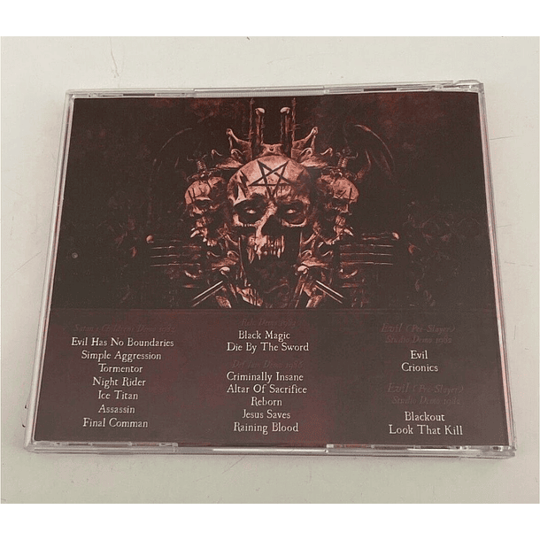 CD - SLAYER - Evil Metal Demos  3