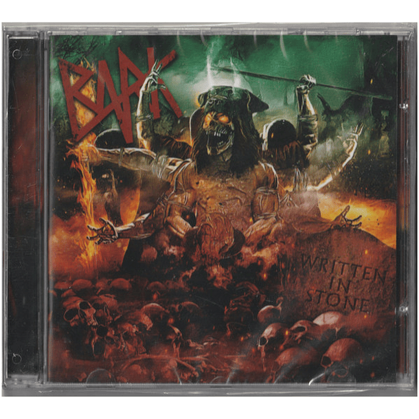 CD - BARK -  Written In Stone