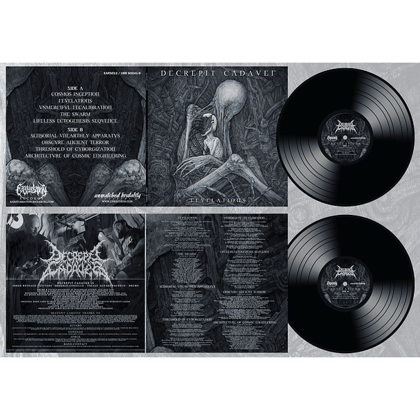 LP - DECREPIT CADAVER - Revelations VINILO 2